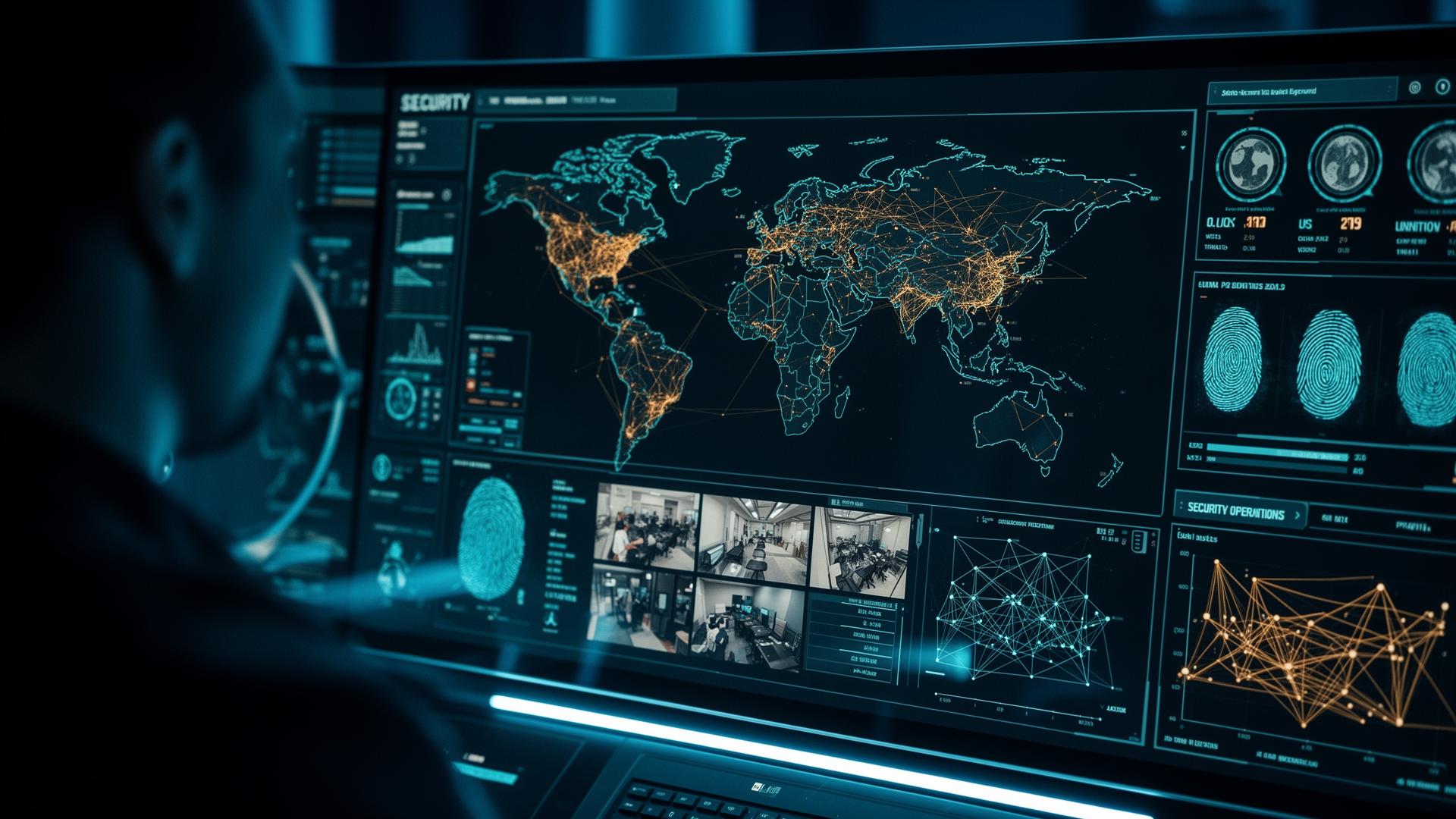 Security operations dashboard